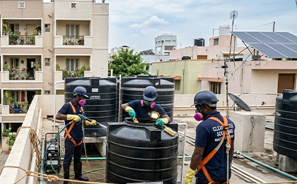 Advanced Equipment Used for Apartment Tank Cleaning