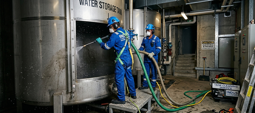 Industrial Tank Cleaning Services in Mount Road by Tankclean