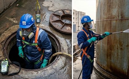 Industrial Underground and Overhead Tank Cleaning Experts